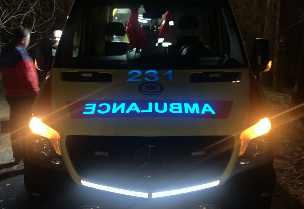 mentőautó