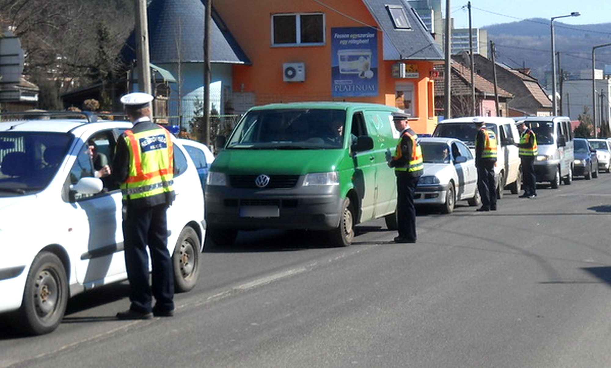 Rendőri ellenőrzés finn módszerrel