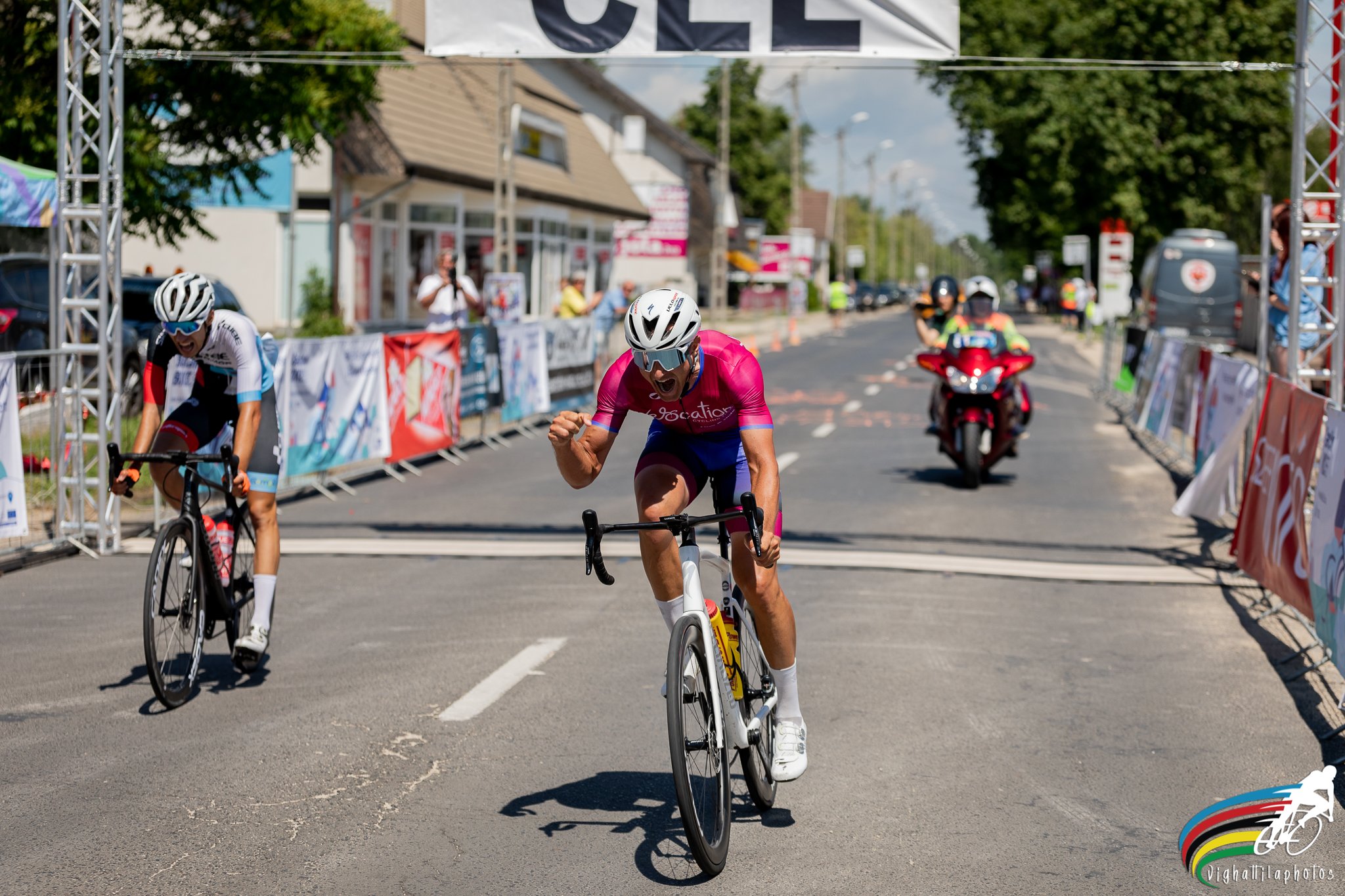 Tour de Pelso verseny befutója Siófokon