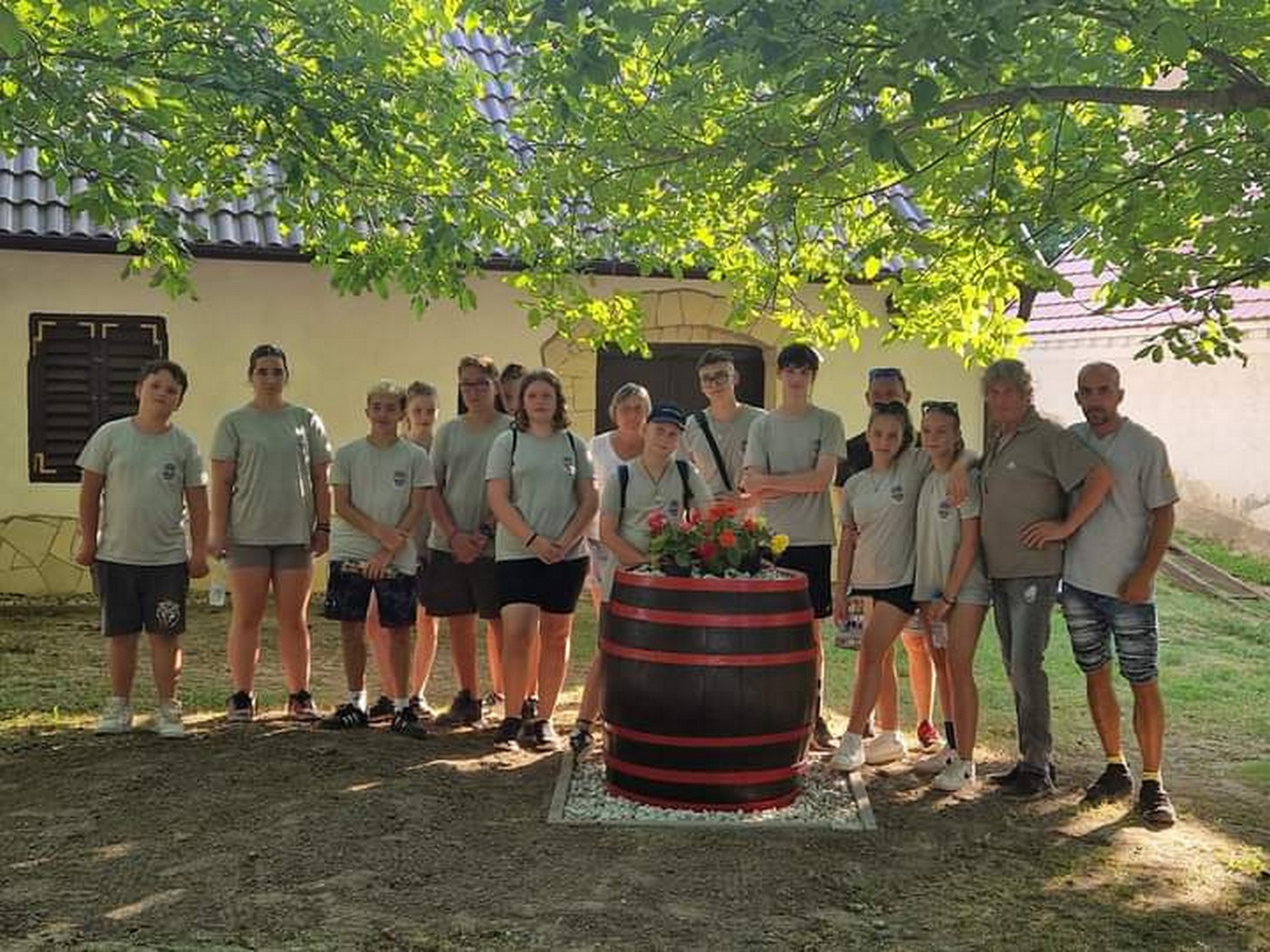 Ifjú polgárőrök Bakonyszentlászlón